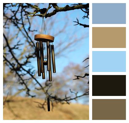 Nature Tree Wind Chimes Image